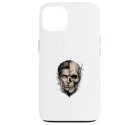Illustration du Concept de crâne de Mort Double Face Coque pour iPhone 13