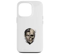 Illustration du Concept de crâne de Mort Double Face Coque pour iPhone 13 Pro