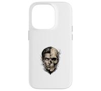 Illustration du Concept de crâne de Mort Double Face Coque pour iPhone 14 Pro