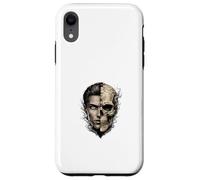 Illustration du Concept de crâne de Mort Double Face Coque pour iPhone XR