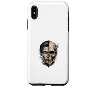 Illustration du Concept de crâne de Mort Double Face Coque pour iPhone XS Max
