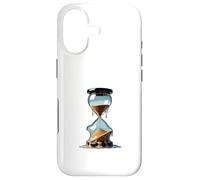 Illustration du Concept du sablier de Fusion du Temps Coque pour iPhone 17
