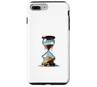 Illustration du Concept du sablier de Fusion du Temps Coque pour iPhone 7 Plus/8 Plus