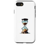 Illustration du Concept du sablier de Fusion du Temps Coque pour iPhone SE (2020) / 7/8