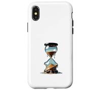 Illustration du Concept du sablier de Fusion du Temps Coque pour iPhone X/XS