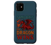 Illustration du Dragon « Some Days The Dragon Wins » Coque pour iPhone 11