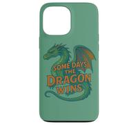 Illustration du Dragon « Some Days The Dragon Wins » Coque pour iPhone 13 Pro Max
