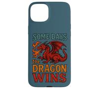Illustration du Dragon « Some Days The Dragon Wins » Coque pour iPhone 15 Plus