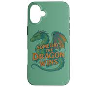 Illustration du Dragon « Some Days The Dragon Wins » Coque pour iPhone 16 Plus