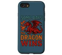 Illustration du Dragon « Some Days The Dragon Wins » Coque pour iPhone SE (2020) / 7/8
