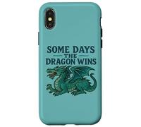 Illustration du Dragon « Some Days The Dragon Wins » Coque pour iPhone X/XS