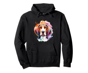 Illustration du Groupe de Chiens Coonhound Anglais américain Sweat à Capuche
