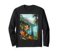 Illustration du lac de Garde Italie Manche Longue
