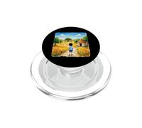 Illustration du Livre d'histoires d'aventure de Campagne d'enfance PopSockets PopGrip pour MagSafe