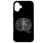 Illustration du neurone du Cerveau Ramon y Cajal Coque pour iPhone 16 Plus