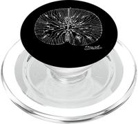 Illustration du neurone du Cerveau Ramon y Cajal PopSockets PopGrip pour MagSafe