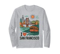 Illustration du Pont du Golden Gate de San Francisco et du téléphérique Manche Longue