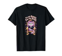 Illustration du trône de Chat de Patron Violet T-Shirt