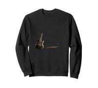 Illustration énergétique de Performance de Guitare électrique Sweatshirt