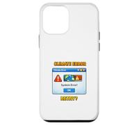 Illustration environnementale d'alerte du système Climatique planète Coque pour iPhone 12 Mini