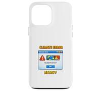 Illustration environnementale d'alerte du système Climatique planète Coque pour iPhone 13 Pro Max