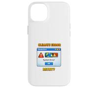 Illustration environnementale d'alerte du système Climatique planète Coque pour iPhone 14 Plus