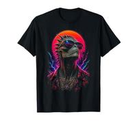 Illustration Extraterrestre reptilien rétro T-Shirt