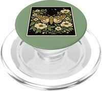 Illustration Folklorique du Jardin Nocturne de Papillon d'or PopSockets PopGrip pour MagSafe