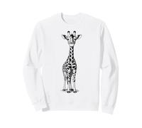 Illustration Girafe représentant Un Zoo de Safari Sweatshirt