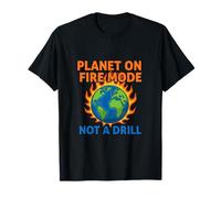 Illustration Graphique de Sensibilisation au Climat d'urgence terrestre T-Shirt