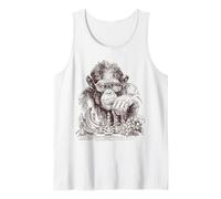 Illustration Graphique de Singe Sauvage Amoureux des Animaux de Safari Débardeur