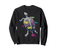 Illustration Graphique de Tortue Amoureux de la Faune et de l'océan Sweatshirt