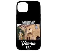 Illustration Graphique de Vérone Italie Roméo et Juliette Coque pour iPhone 15 Plus