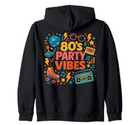 Illustration graphique rétro des années 80 Sweat à Capuche