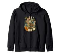 Illustration Graphique Vintage SoCal Tattoo Style Californie Sweat à Capuche