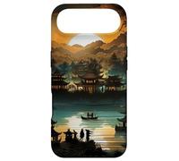 Illustration inspirée des marionnettes mystiques de Bali Indonésie Coque pour iPhone Air