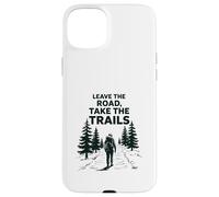 Illustration « Leave The Road », Take The Trails Coque pour iPhone 15 Plus