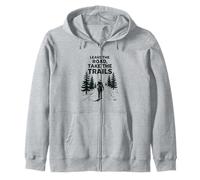 Illustration « Leave The Road », Take The Trails Sweat à Capuche