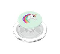 Illustration Magique Licorne Arc-en-Ciel PopSockets PopGrip pour MagSafe