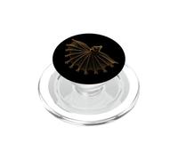 Illustration médiévale étrange de Chauve-Souris illuminée PopSockets PopGrip pour MagSafe