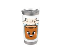 Illustration mignonne de Kombucha maison Gobelet isotherme en acier inoxydable double paroi