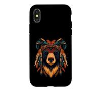 Illustration Ours amérindiens Coque pour iPhone X/XS