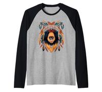 Illustration Ours amérindiens Manche Raglan