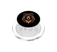 Illustration Ours amérindiens PopSockets PopGrip pour MagSafe