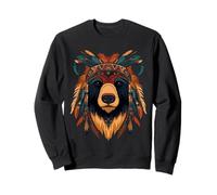 Illustration Ours amérindiens Sweatshirt