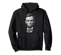 Illustration Portrait du président Abraham Lincoln Abe Lincoln Sweat à Capuche