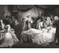 Illustration pour la pièce de William Shakespeare Roméo et Juliette Acte IV Scène V. D'une gravure du XVIIIe siècle par Georg Facius et Johann Facius d'après une œuvre de John Opie. Poster imprimé par