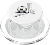 Illustration Pure Objet de Football Ball et But PopSockets PopGrip pour MagSafe