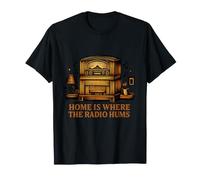 Illustration Radio analogique pour ingénieurs du Son T-Shirt