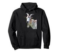 Illustration réaliste d'animaux de la Ferme représentant Une chèvre Alpine Sweat à Capuche